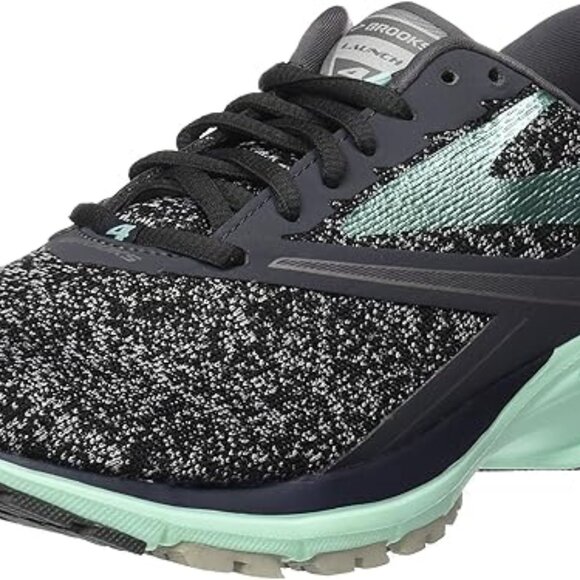 Brooks Womens Launch 4 Anthracite/Beach Glass/Silver 10 NWOT - Picture 3 of 5